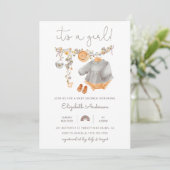 Es ist eine Einladung für Girl Baby Kleidung (Stehend Vorderseite)