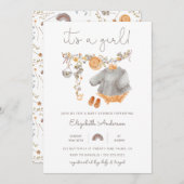 Es ist eine Einladung für Girl Baby Kleidung (Vorne/Hinten)