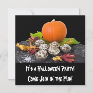 Es ist eine Einladung für Halloween-Partys