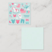 Es ist eine Einladung für Junge/Baby-Dusche (Vorne/Hinten)