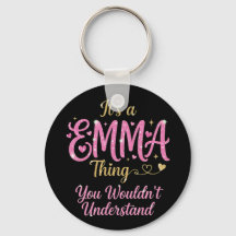Es ist eine Emma-Sache Rosa Gold Frauen Geschenk
