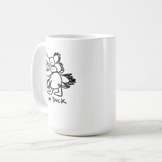 Es ist eine Ente Kaffeetasse (Vorderseite Links)