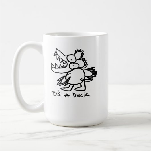 Es ist eine Ente Kaffeetasse (Links)
