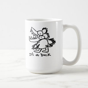 Es ist eine Ente Kaffeetasse