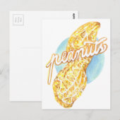 Es ist eine Erdnuss Postkarte (Vorne/Hinten)