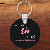 Es ist eine Eva-Sache, die man nicht verstehen wür Schlüsselanhänger (Vorderseite)