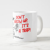 Es ist eine Falle Jumbo-Tasse (Vorderseite Rechts)