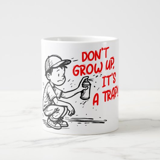 Es ist eine Falle Jumbo-Tasse (Vorderseite)