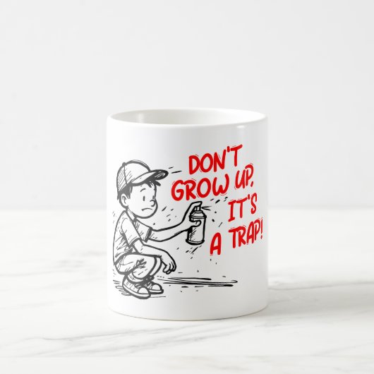 Es ist eine Falle Kaffeetasse (Mittel)