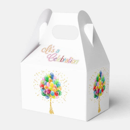 Es ist eine Feier Geschenkschachtel (Rückseite)