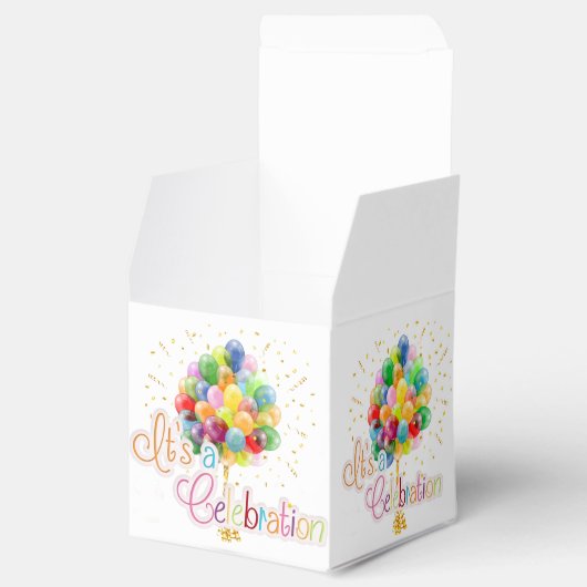 Es ist eine Feier Geschenkschachtel (Geöffnet)