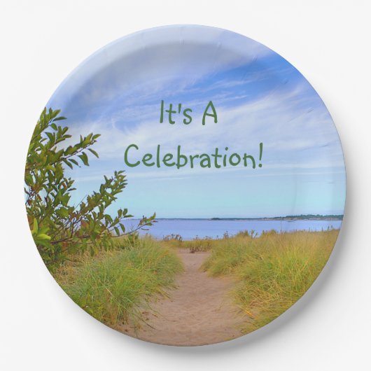 Es ist eine Feier Pappteller (Vorderseite)