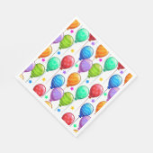 Es ist eine Feier Party Balloons Serviette (Ecke)