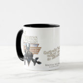 Es ist eine Ferriss Moto-Man-Tasse Tasse (Vorderseite Links)