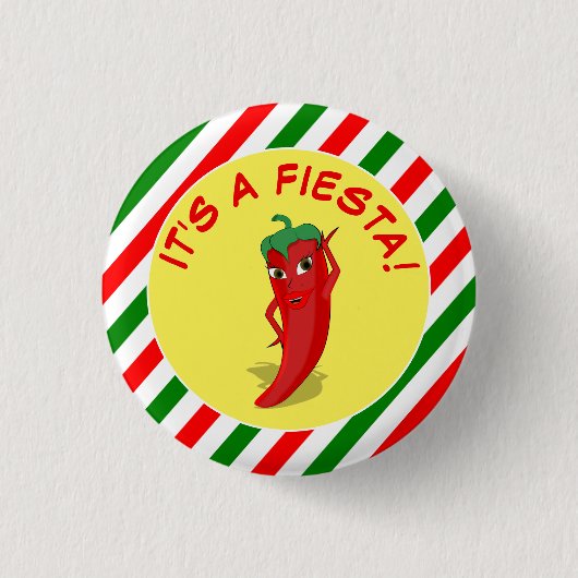 Es ist eine Fiesta Button (Vorderseite)