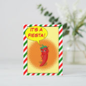 Es ist eine Fiesta Einladung (Stehend Vorderseite)