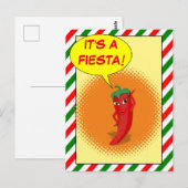 Es ist eine Fiesta Postkarte (Vorne/Hinten)