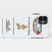 Es ist eine Frettchen-Sache-Telefon-Abdeckung Case-Mate iPhone Hülle (Rückseite (Horizontal))