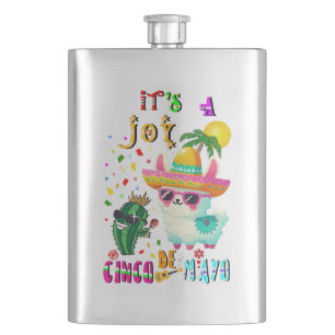 Es ist eine Freude Cinco De Mayo Flachmann