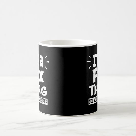 Es ist eine Fuchsfrage, die man nicht im Original  Kaffeetasse (Mittel)