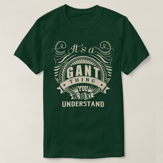 Es ist eine GANT Sache, die man Gaben pro T-Shirt (Design vorne)