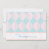 Es ist eine Geburtstagspartei Einladung (Rückseite)