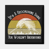 Es ist eine Geocaching-Sache - man würde es nicht  Magnet (Vorne)