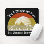 Es ist eine Geocaching-Sache - man würde es nicht Mousepad (Mit Mouse)