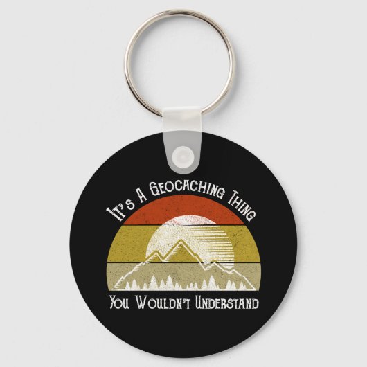 Es ist eine Geocaching-Sache - man würde es nicht Schlüsselanhänger (Vorderseite)