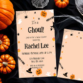 Es ist eine Ghoul Halloween Baby Shower Einladung