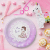 Es ist eine Girl African American Baby Shower Pappteller (Party)