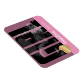 Es ist eine Girl-Ankündigung - Sonogramm mit DIY T Magnet (Rechte Seite)