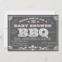 Es ist eine Girl Baby Dusche Bar B Que