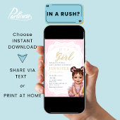 Es ist eine Girl Coquette Baby Girl Dusche Einladung