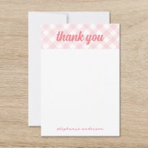 Es ist eine Girl Gingham Baby Dusche