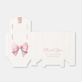 Es ist eine Girl Pink Princess Bear Baby Dusche Geschenkschachtel (Ungefaltet)