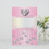 Es ist eine Girl Scrap-Buchung Briefpapier (Stehend Vorderseite)