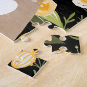 Es ist eine Girl - Sweet Honey Bee & Bär Wildblume Puzzle (Seite)