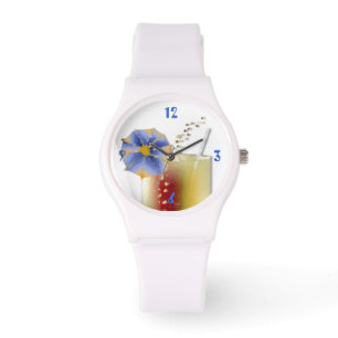 Es ist eine glückliche Stunde Zeit Armbanduhr