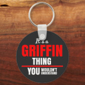 Es ist eine Griffin-Sache, die man nicht verstehen Schlüsselanhänger (Vorderseite)