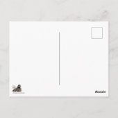 Es ist eine große neue Welt Postkarte (Rückseite)