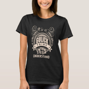 Es ist eine GULICK-Sache T-Shirt