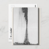 Es ist eine Gusher Postkarte (Vorne/Hinten)