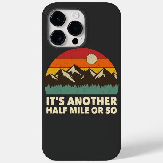 Es ist eine halbe Liebe, Mountainbike- Case-Mate iPhone Hülle (Rückseite)