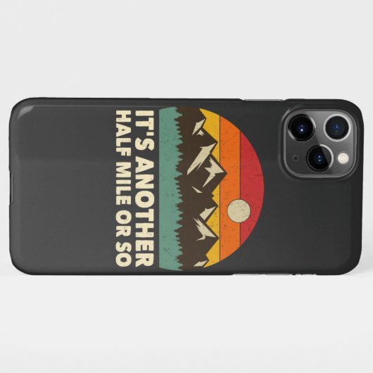 Es ist eine halbe Liebe, Mountainbike- iPhone Hülle (Rückseite (Horizontal))