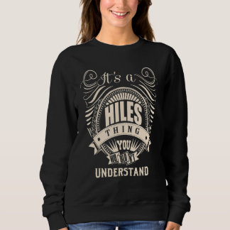 Es ist eine HILES Sache, die man Geschenke nicht v Sweatshirt