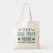 Es ist eine Hunde-Mama Tragetasche (Rückseite)