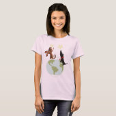 Es ist eine Hunde-Welt T-Shirt (Vorne ganz)