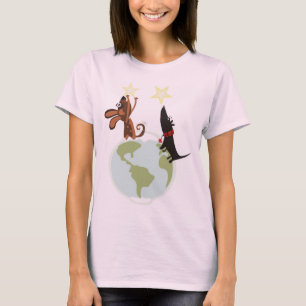 Es ist eine Hunde-Welt T-Shirt