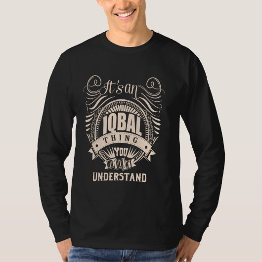 Es ist eine IQBAL-Sache T-Shirt (Vorderseite)